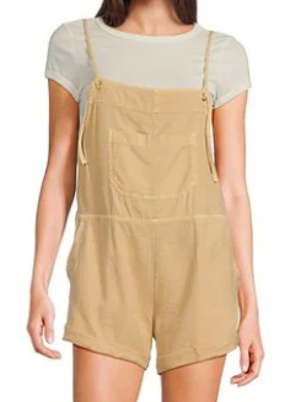 Billabong Wild Pursuit Romper Overalls – Khaki – Size Small